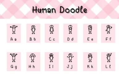 Human Doodle by Chonada — Dingbats Font — thumbnail 2