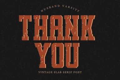 Husband Varsity by Almairatype Studio — Slab Serif Font — thumbnail 6