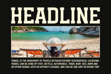 Hustle Kindness by Eightde — Slab Serif Font — thumbnail 6