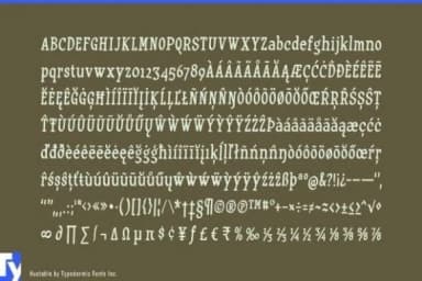 Huxtable by Freebies — Slab Serif Font — thumbnail 3