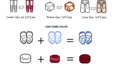 Ice Hockey Doodle by digitalplannerland — Dingbats Font — thumbnail 5