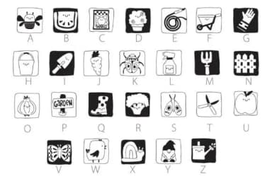 Iconic Garden Dingbats by Illustration Ink — Dingbats Font — thumbnail 2