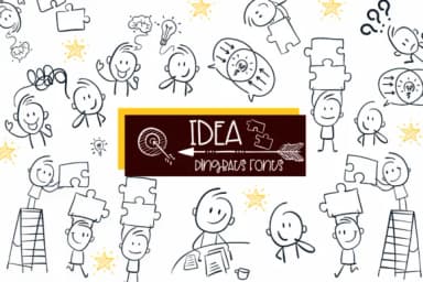 Idea by Sirinart — Dingbats Font — thumbnail 1