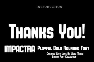 Impactra by Wow Magic — Slab Serif Font — thumbnail 3