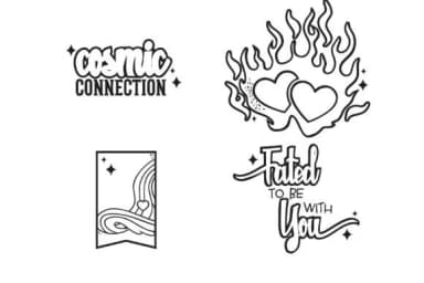 In the Stars Journaling Dingbats by Illustration Ink — Dingbats Font — thumbnail 6