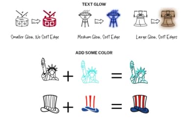 Independence Day by Digitalplannerland — Dingbats Font — thumbnail 5