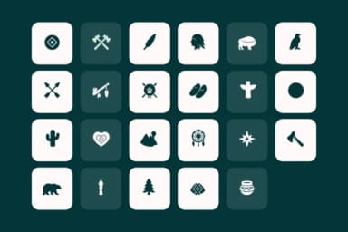 Indigenousdingbats Regular by creativetacos — Dingbats Font — thumbnail 3