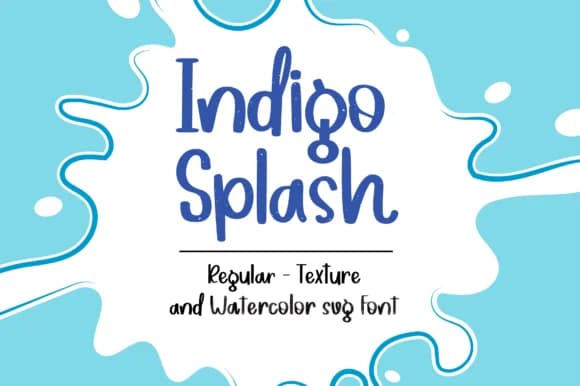 Indigosplash by MTK Studio — Slab Serif Font