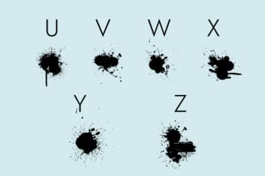 Ink Splash by Minimalistartstudio — Dingbats Font — thumbnail 3