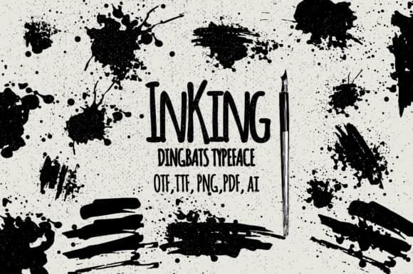 InKing by Minimalistartstudio — Dingbats Font