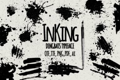InKing by Minimalistartstudio — Dingbats Font — thumbnail 1