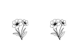 Inky Flora by Happy Bamboo — Dingbats Font — thumbnail 4