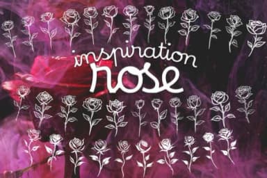 Inspiration Rose by MOMAT THIRTYONE — Dingbats Font — thumbnail 1