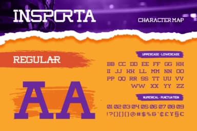 Insporta Signature by Burntilldead — Slab Serif Font — thumbnail 2