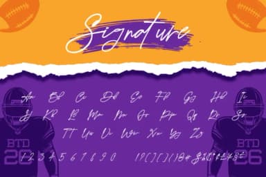 Insporta Signature by Burntilldead — Slab Serif Font — thumbnail 4