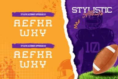 Insporta Signature by Burntilldead — Slab Serif Font — thumbnail 6