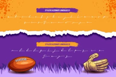 Insporta Signature by Burntilldead — Slab Serif Font — thumbnail 7