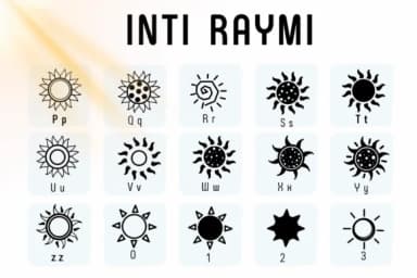 Inti Raymi by Chada Art — Dingbats Font — thumbnail 2