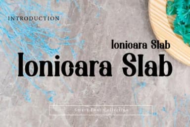 Ionicara Slab by Wow Magic — Slab Serif Font — thumbnail 1