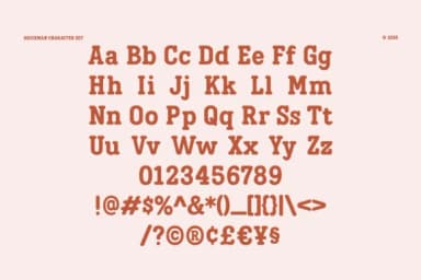 Itbrickman Regular by Indotype Foundry — Slab Serif Font — thumbnail 8