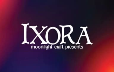 Ixora by moonlight craft — Slab Serif Font — thumbnail 1