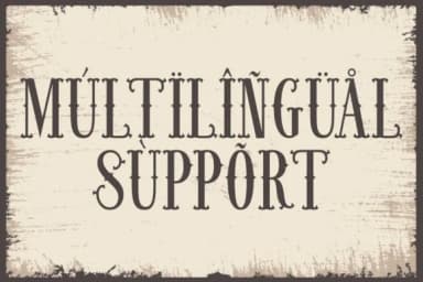 Jackly Western by Sealoung — Slab Serif Font — thumbnail 6