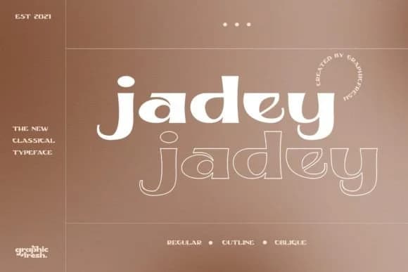 Jadey by Graphicfresh — Slab Serif Font