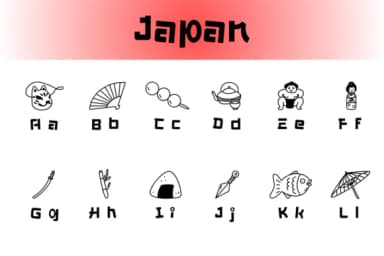 Japan by Chonada — Dingbats Font — thumbnail 2