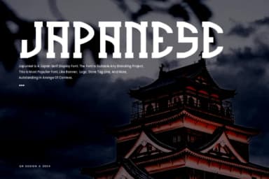 Japunkel by qrdesignstd — Slab Serif Font — thumbnail 2