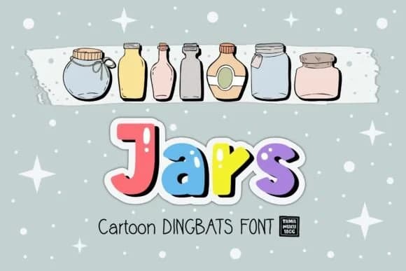 Jars by DREAMs Soul G. — Dingbats Font — preview 1