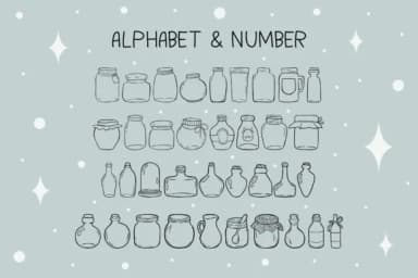 Jars by DREAMs Soul G. — Dingbats Font — thumbnail 2