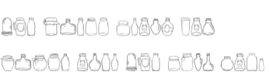Jars by DREAMs Soul G. — Dingbats Font — thumbnail 3