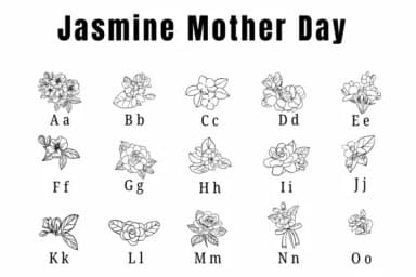 Jasmine Mother Day by Suphitchaya — Dingbats Font — thumbnail 2