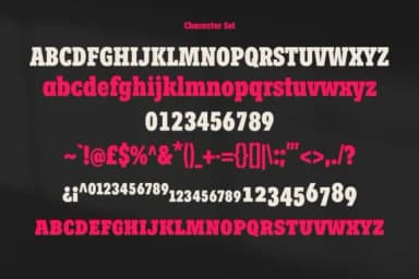 Jeffjak by Maulana Creative — Slab Serif Font — thumbnail 7