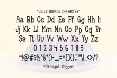 Jelly Bounce by Letterayu — Slab Serif Font — thumbnail 6