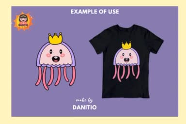 Jelly Fishs by danita.kukkai — Dingbats Font — thumbnail 3