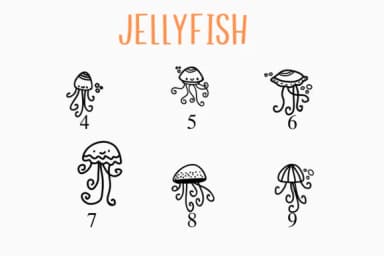 Jellyfish by Nongyao — Dingbats Font — thumbnail 4