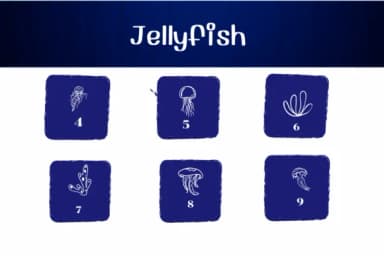 Jellyfish by Ketsarin — Dingbats Font — thumbnail 4