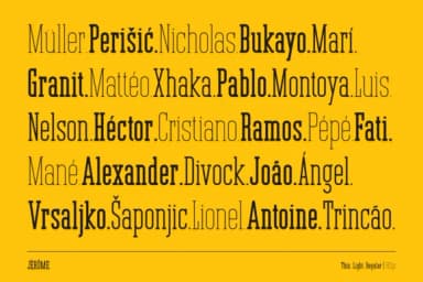 Jerome by peterdraw — Slab Serif Font — thumbnail 3