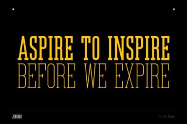 Jerome by peterdraw — Slab Serif Font — thumbnail 4