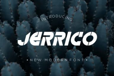 Jerryco by prayoga_std — Slab Serif Font — thumbnail 1