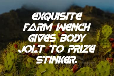 Jerryco by prayoga_std — Slab Serif Font — thumbnail 5