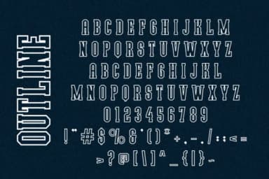Jersey Varsity by Almairatype Studio — Slab Serif Font — thumbnail 5