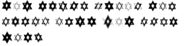 BM Graphics - Jewish Star of David by GraphicsBam Fonts — Dingbats Font — thumbnail 5