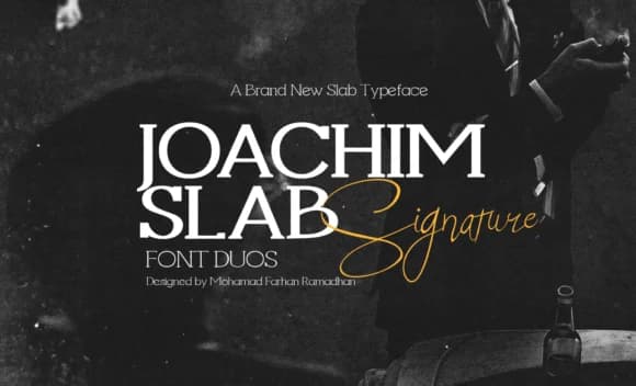 Joachim Slab by Mofr24 Studio — Slab Serif Font