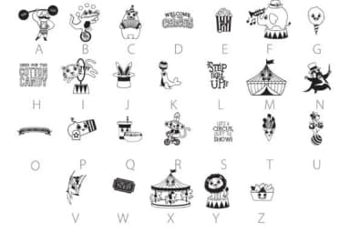 Jolly Circus by Illustration Ink — Dingbats Font — thumbnail 2