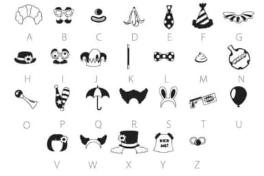 Jolly Circus Props by Illustration Ink — Dingbats Font — thumbnail 3