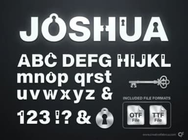 Joshua by kulturrno — Slab Serif Font — thumbnail 2