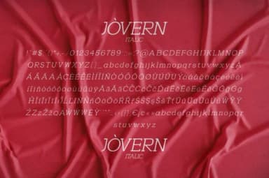 Jovern by Minimalistartstudio — Slab Serif Font — thumbnail 8