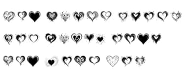 Joyful Heart by MOMAT THIRTYONE — Dingbats Font — thumbnail 6